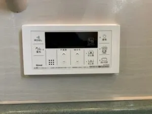 キッチン・浴室リモコンセット⇒MBC-155V(A)、給湯器、浴室リモコン